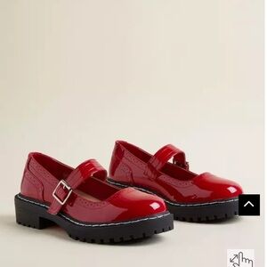 Torrid Red Patent Leather Flats